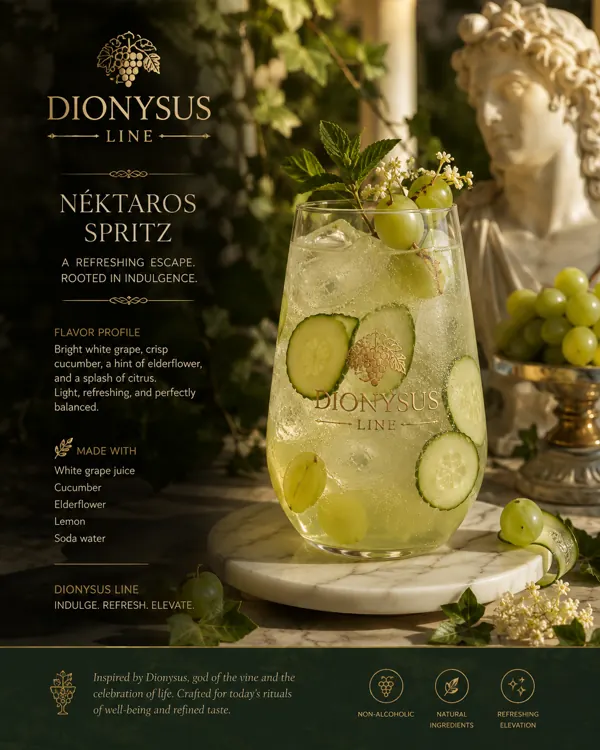 Néktaros Spritz from the Dionysus Line