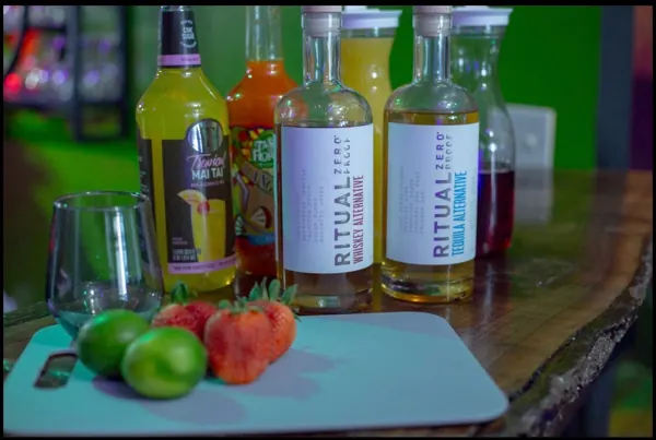 A spread of craft mocktails